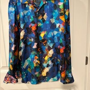 A great colorful shirt, not worn much